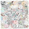100Pcs Bible Stickers, Jagowa Waterproof Jesus Christian Sticker Bible Verse Sticker Inspirational Decals for Laptop Water Bottles Scrapbooking Luggage