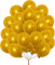 Luftballons in Metallic-Gold, 12,7 cm, glänzende Goldballons für Ballon-Girlande, Ballonbogen, Gold-Party-Dekorationen, Geburtstag, Hochzeit, Babyparty, Dekorationen, 25 Stück