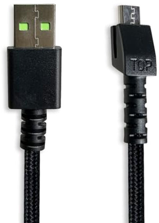 MJKOR Mouse Charging Cable Compatible with Razer Naga Pro 20000 DPI, Viper Ultimate, USB Charger Cord Compatible with Razer DeathAdder V2 Pro/Basilisk Ultimate Mouse