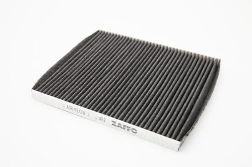 ZAFFO Filtro abitacolo Z487 Filtro al carbone attivo Altezza: 12 Larghezza: 179 Lunghezza: 202