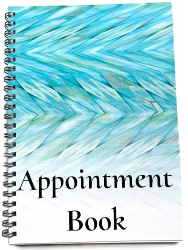 Terminbuch, A5, undatiert, Schönheitssalon, Therapeuten, 3 Spalten, Haare, Nägel, Massageplaner