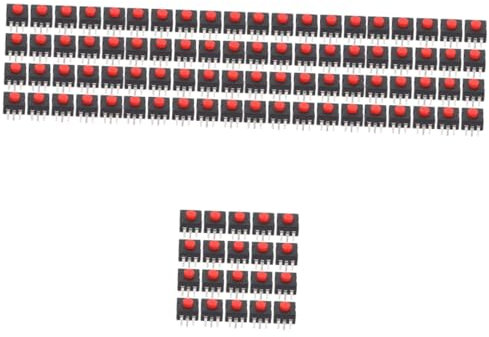 JECOMPRIS 5 Sätze Elektronischer Druckknopf Für Taschenlampen Und Blitzlichter Selbsthaltende Taschenlampe Taschenlampenzubehör 20 Stück * 5