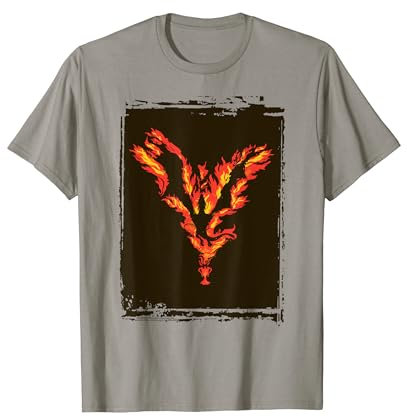 Harry Potter Goblet of Fire Dragon in Flames T-Shirt