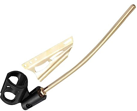 GREENADSCAPE Clip Microphone for Sax Abs Material Adjustable Angle Mic Clip Easy to Use