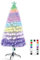 Blendend Albero in fibra ottica a bassa tensione, altezza 180 cm, RGBIC