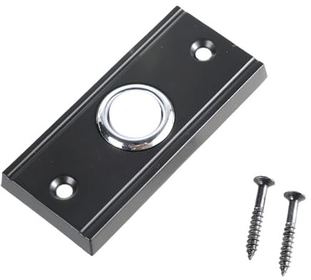 Elegant Brass Doorbells Switches With Illumination Vintage Brass Doorbells Switches For Stylish Home Electrical Solution