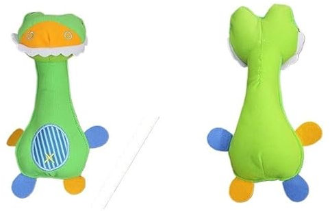 HYRSXN Party Geschenke Hundespielzeug Haustier Welpen Kauen Quietscher Quietschend Plüsch Sound Cartoon Dinosaurier/Hirsch/AFFE Spielzeug Kleines Haustier Geschenk(2)