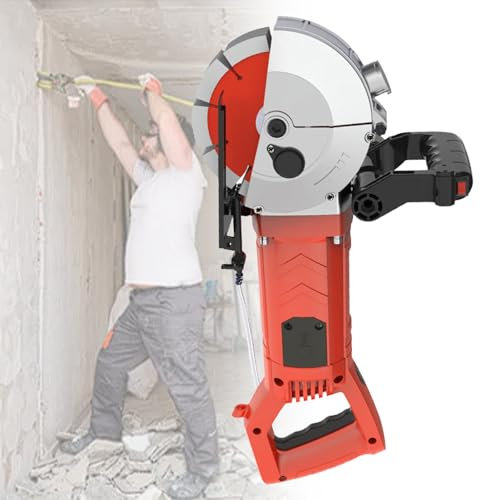 VNATWGOO Rainureuse Multi-MatéRiaux 8300 W, 220 V, sans PoussièRe, pour BéTon, Comptoirs en Marbre Et Briques