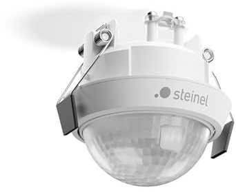 Steinel MD IR N360 Deckeneinbau Weiß – Decken-Bewegungsmelder mit 360° Erfassung | Präzise Sensorsteuerung & App-Integration