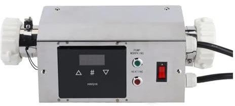 JHXHFJXZ Termostato Calentador de Agua eléctrico for Piscina y baño de 2KW, Controlador de Calentador de Piscina para SPA, bañera