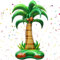 Huahuanghui Aufblasbare Palme,Hawaii Deko Kokosnuss Palme Ballons Stehend,Dekopalme zum Aufblasen,125 * 87 cm,für Strand Tropisch, Sommer Party Deko,Poolparty,Strandaktivitäten