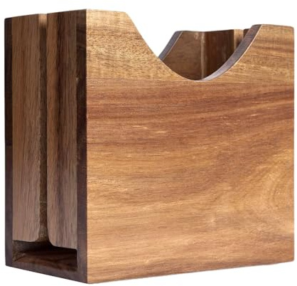 Bagel Cutter Slicer - Safe Easy Clean Wood Cutting Groove - Kitchen Gadget Bagel Holder | for Coffee Shop Restaurant Cafe Dorm Apartment Dining Room Breakfast