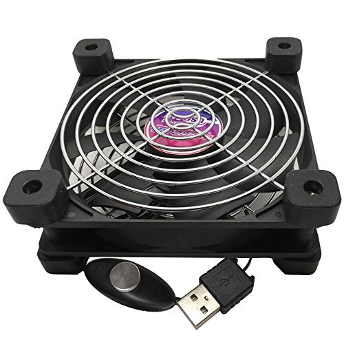 Evercool 92mm USB fan with feet and 2 speed selector UFAN-09