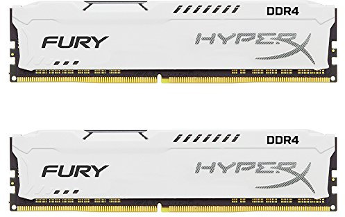 HyperX FURY DDR4 32 GB (Kit 2x16 GB), 2666 MHz CL16 DIMM XMP - HX426C16FWK2/32, White
