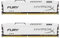 HyperX Fury - Memoria RAM de 32 GB (DDR4, Kit 2 x 16 GB, 2666 MHz, CL16, DIMM XMP, HX426C16FWK2/32) Color Blanco