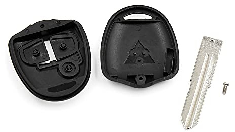 sourcing map 2 Button Remote Key Fob Shell Case for Mitsubishi Galant | Car Replacement Smart Keyless Entry Remote Case, for Mitsubishi L200 Outlander Lancer Colt Shogun