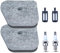 Haishine Filtro Aria Kit Candele di Accensione per Stihl KM HL HT FC SP 87 FS90 FS100 FS110 Trimmer decespugliatore, Ricambio 4180 120 1800, Filtro Carburante, Filtro Aria in Cotone