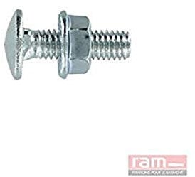 Ram - Boulon TRCC, 6mm x 16mm, Gris, Boîte de 100