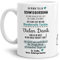 Tassendruck Tasse mit Spruch Zirkus - an Schwiegersohn von Schwiegermutter- Leben/Liebe/Geschenk/Familie/ - Weiß