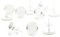 NaturSchatulle Ohrstecker mit Fassung 8-14mm Rohlinge 5 Paar Sterling Silber Butterfly Verschluss I Ohrringe Basteln DIY Schmuckherstellung (14mm)