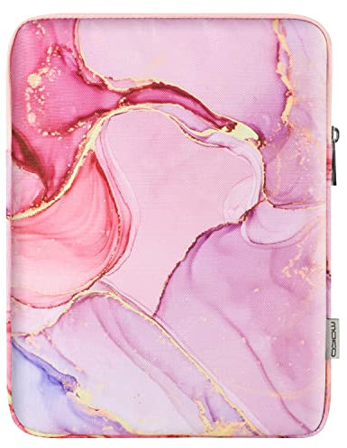 Moko 9-11 Tablet Tasche für iPad air 5 10,9 2022, iPad Pro 11 2021,iPad 9/8/7 10.2, iPad Air 4 10.9, iPad 10.2 2019, iPad 9.7, Galaxy Tab S9/S8 11 2023/A 10.1,Surface Go 2 10.5, Trübes Rosa