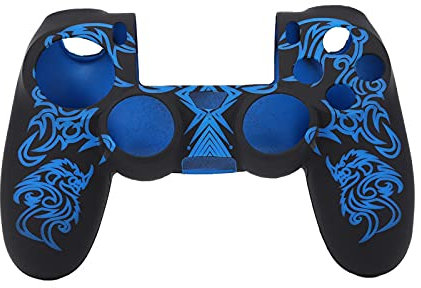 Cover per Controller per Gamepad, Cover in Silicone Antiscivolo per Controller, Cover per, Offre Un'esperienza Più Confortevole Accessori per la Protezione per Controller(Black