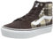 Vans Damen Filmore Hi Platform Sneaker, Plaid Mix Brown/White, 40 EU