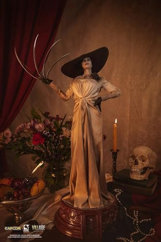 PUREARTS Limited – Resident Evil 8 Dorf Lady Dimitrescu Statue im Maßstab 1/4 (Netz)