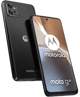 Motorola moto g32 (8/256 GB espandibile, Tripla fotocamera 50MP, Display 6.5 FHD+ 90Hz, Qualcomm Snapdragon 680, batteria 5000 mAh, Dual SIM, Android 12, Cover Inclusa), Dove Grey