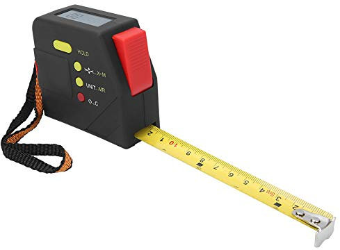 5 M Digitales LCD-Display, Maßband, Elektronisches Maßband, Entfernungsmesser, Holzbearbeitungslineal, Flächenvolumenmessung, Normales Maßband