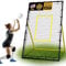 Apex Sports Verstellbares Volleyball-Rebounder-Netz, 2,1 x 1,2 m – Rückprall-Trainingsgerät mit Winkelanpassung zum Üben von Volleyfahren, Stoßen, Spiking – langlebig & tragbar mit Reisetasche
