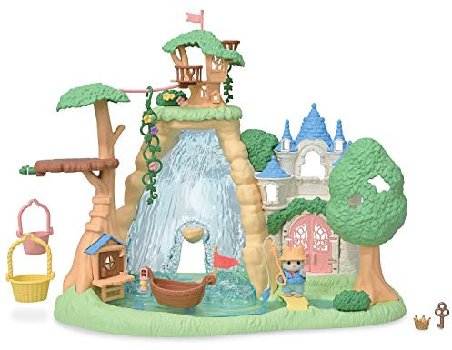 Sylvanian Families - 5762 Cascata della foresta segreta- Set da gioco per case delle bambole