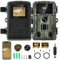Unimeet Wildkamera mit Bewegungsmelder Nachtsicht, 4K 60MP Wildkamera mit Handyübertragung App und 32GB SD Karte, 0,2s Auslösen und 120° Weitwinkel, 940nm No Glow Infrarot Lampen, IP66 Wasserdicht