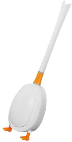 Zerodeko Toilet Bowl Cleaner Heavy Duty Brush Multi-function Brush Holder Bathroom Scrub for Household Use Bowl Scrubber White