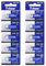 10 batterie alcaline Dunamis 23A A23 da 12 Volt, AKA MN21 LRV08, per l'uso in telecomandi, campanelli wireless, sistemi di sicurezza, ecc. (confezione da 10)