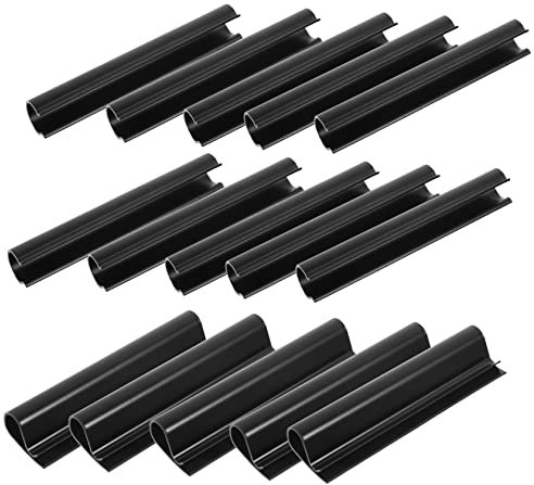 CIMAXIC Pp Material Sturdy Inflatable Swimming Pool Cover Clips above Ground Pool Cover Protector Clamps Strong Reliable for Winter
