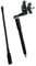 Oshhni Microphone Stand Drum Microphone Clamp Bass Drum Mic Clip