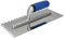 ZCHYTOOL Toothed Trowel 30 x 13 cm Stainless Steel Tooth 8 x 8 mm with Soft Handle for Plaster Cement and Mortar