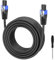 GCTBL 3M Speakon Cable Audio Amplifier Speakon to Speakon Speaker Cable Male To Male DJ/PA Loudspeaker Cable with Twist Lock