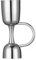 BVMKNI Jigger de cóctel de 25 ml y 50 ml Jigger Doble Inoxidable con Mango
