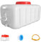 MJHETCY Réservoir d'eau 25L/35L/50L/80L/110L/200L Recuperateur Eau De Pluie，Château d'eau épaissi Rectangulaire De Qualité Alimentaire avec Robinet pour Le Stockage De l'eau Domestique(Size:50L)