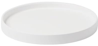 GLigeT en intérieur Bac à Plantes Rond, Soucoupe for jardinière de Balcon, Salon, Grande Taille en Pot(Blanc,XXL)