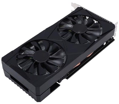YUEHISY RTX 3060 6GB GDDR6 Graphics Card, Dual Fan, PCI Express, High Speed Video Card GPU for Gaming PC, Smooth 1080p & 2K Gaming
