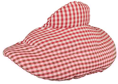 Neck Pillow red/White Organic | Cherry Stone Pillow | Warming Neck Cushion, Neck Warmer