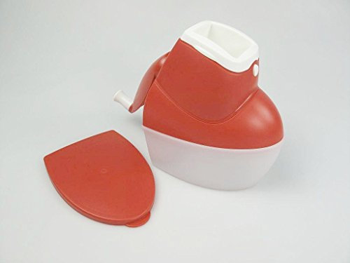 Tupperware Chef Mahl-Chef D126 - Grattugia per formaggio, colore: Rosso/Bianco