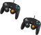 Straße Game Lot de 2 Manettes Filaire pour Nintendo Wii, Wii U et GameCube – 1,70 m – Noir