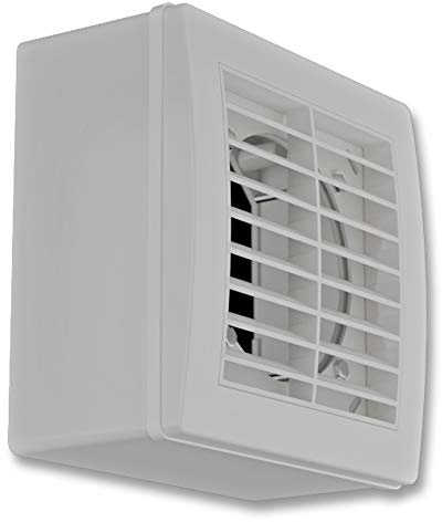 WKG100 di Aerauliqa - Kit applicazione su vetro con griglia esterna fissa per aspiratori modelli QD-QS-QA 100 - cod.003690