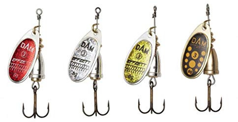 DAM Executor Spinner 6G #3 Blacky - Fischhaken - 1 Stück