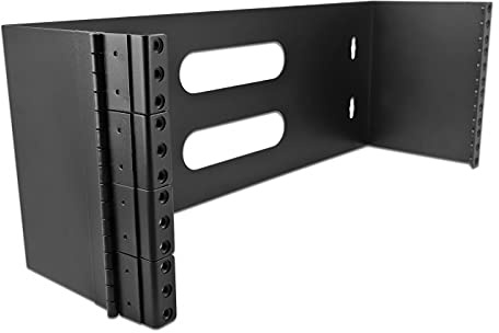 Delock 19″ Wandhalterung 4 HE schwarz