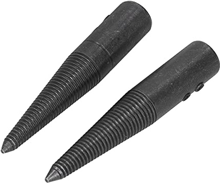 Konischer Spindeladapter mit Gewinde Rechts und Links Bankschleifer Konische Spindel für Schleifmaschine, Polierscheibe, für kleine Bankschleifer, Mini-Bench-Puffer